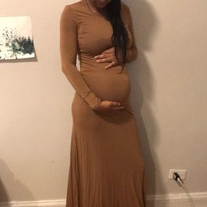 Storq Maxi Maternity Dress